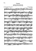 Fantasie for oboe, violin, viola and cello - Oboe part