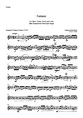 Fantasie for oboe, violin, viola and cello - Violin part