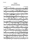 Fantasie for oboe, violin, viola and cello - Cello part