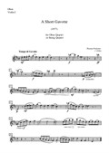 A Short Gavotte - Oboe or Violin I part