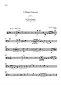 A Short Gavotte - Viola Part