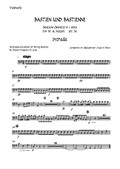 Bastien und Bastienne - Arranged for String quartet accompaniment – Cello Part