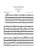 Bastien und Bastienne - Arranged for String quartet accompaniment - score